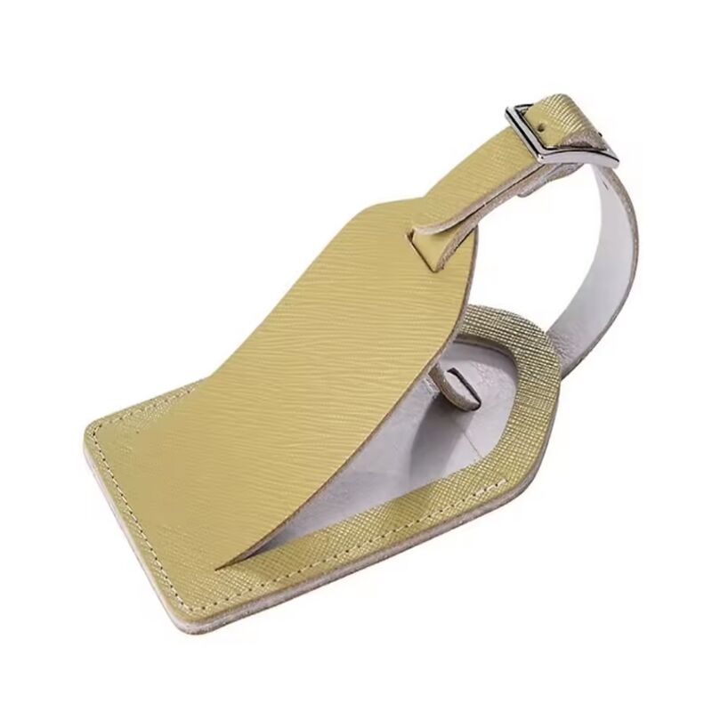 Customizable PU Leather Passport Holders Luxury Style Travel Luggage Tag Sets