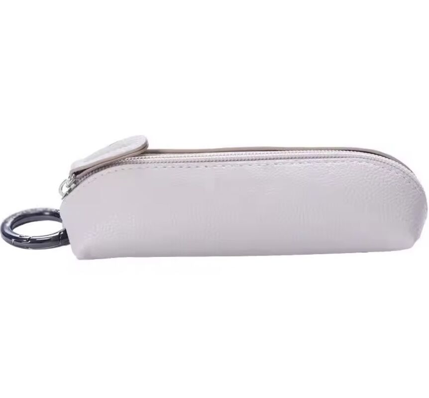 Custom Size Soft Leather Glasses Cases Zipper Packing Eyeglasses Sunglasses Carrying Bags