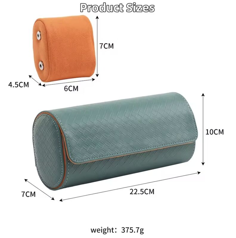 Handmade Leather Watch Case Box Water Resistant Custom Size Leather Watch Holder