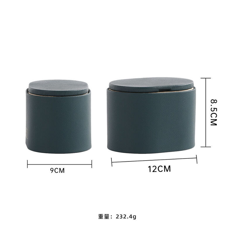 اسلاید لوکس تک ساعت رول PU جعبه چرم ذخیره لوگو سفارشی 1 اسلات ذخیره ساعت سفر جعبه