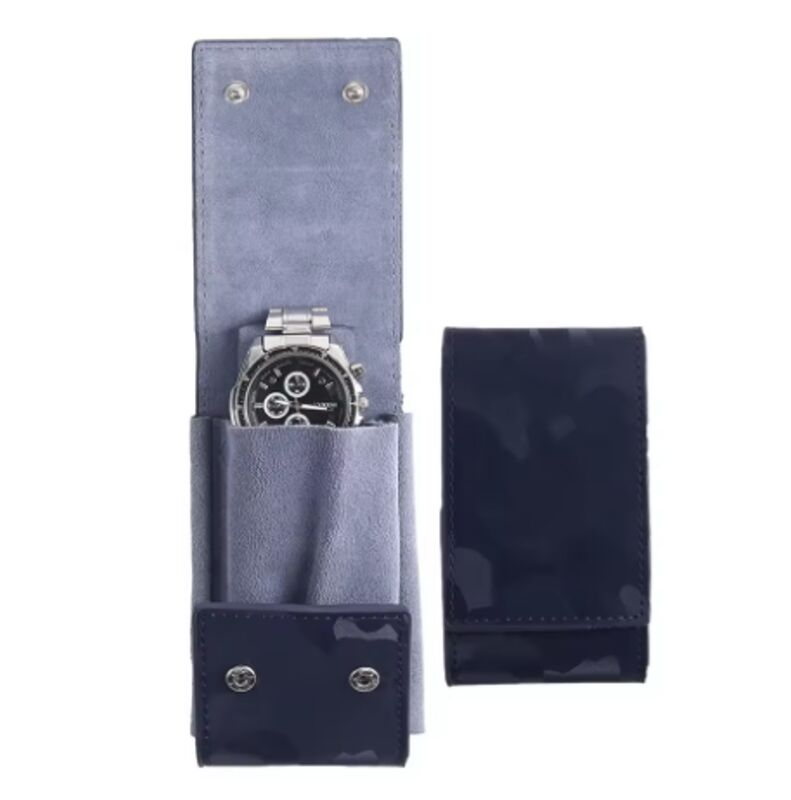 Genuine Leather Microfiber Watch Storage Bag For Protection Fashionable Design