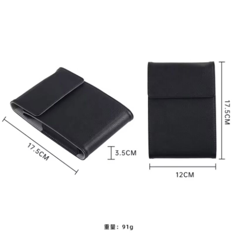 Luxury Men's PU Leather Wristwatch Gift Pouches Watches Bags Portable Watch Storage Bag