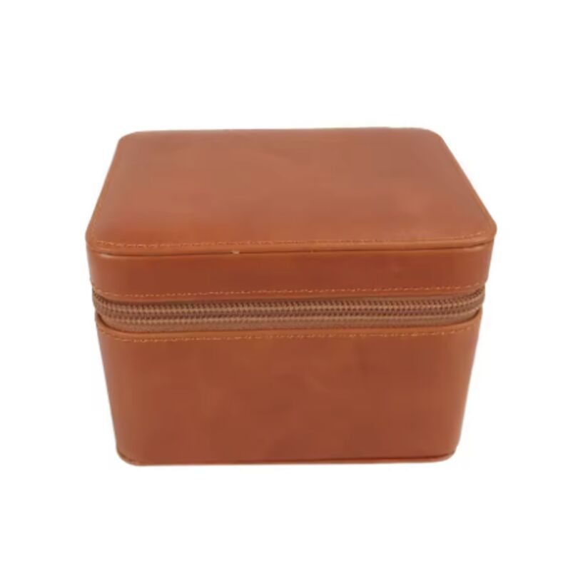 Custom Brand Genuine Leather Watch Boxes Fully Customized Leather Watch Case Holder