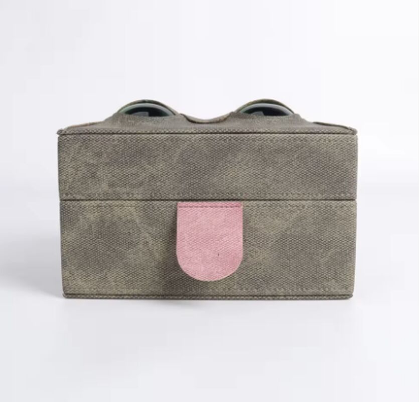 Special Cute Leather Jewellery Organiser Storage Case Gift Boxes CE ISO14001 Approved