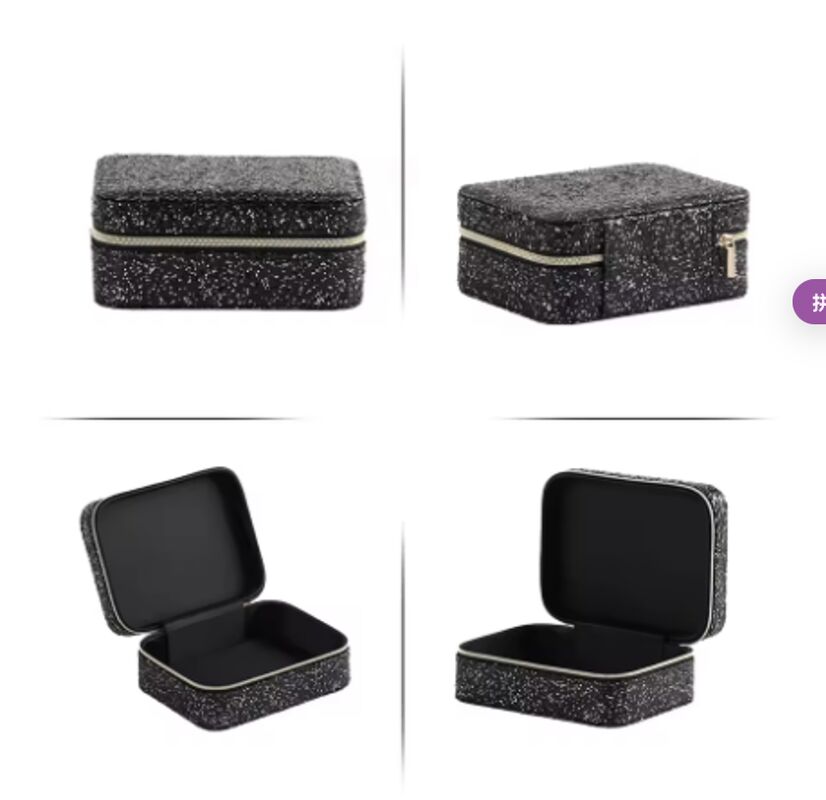 Customized Color Leather Gift Boxes Luxury Leather Jewellery Organiser Waterproof OEM ODM