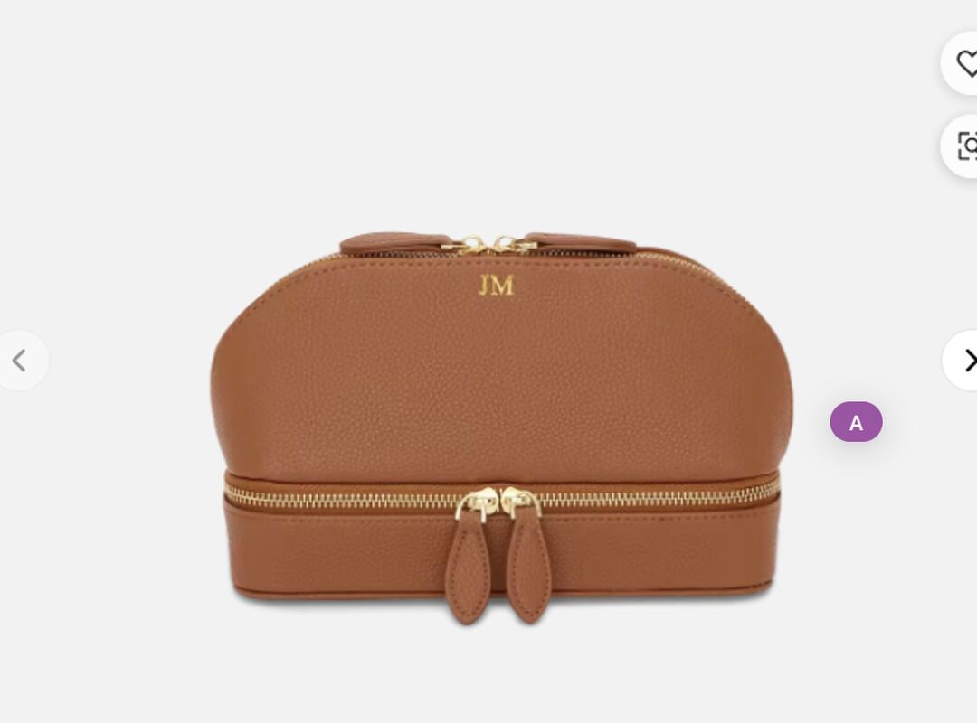 OEM Double Layer Leather Makeup Organizer Bag Jewelry Storage Case Personalized Design