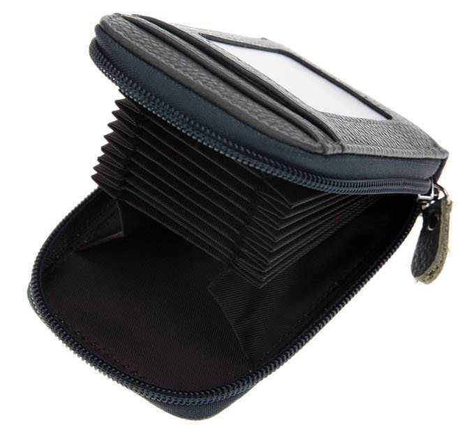 Fashion Genuine Leather Credit Card Wallet Holder Travel Card Holder Custom Sized