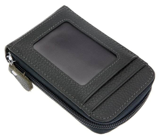 Fashion Genuine Leather Credit Card Wallet Holder Travel Card Holder Custom Sized