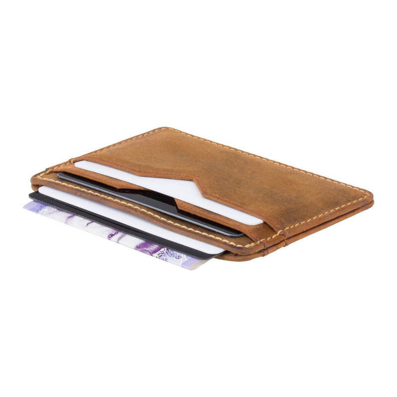 Custom Front Pocket Slim Credit Card Holder Wallet Rfid Blocking Pu Leather Card Case