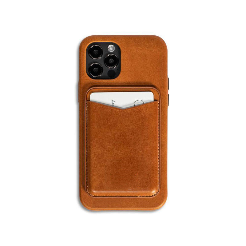 Unisex Magnetic Card Holder With Strong Magnet , RFID Open Closure Type Leather Wallet