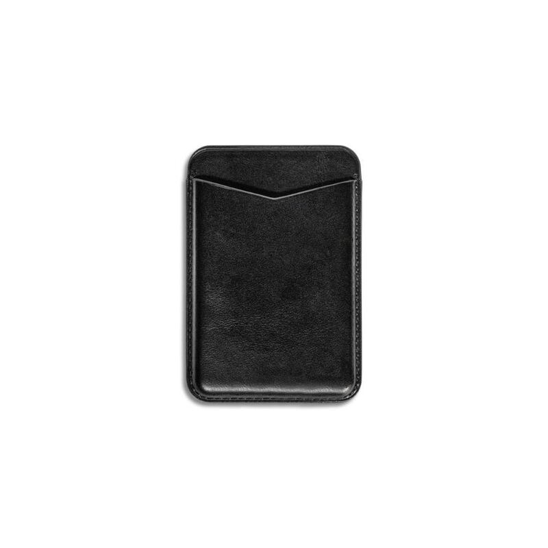 Unisex Magnetic Card Holder With Strong Magnet , RFID Open Closure Type Leather Wallet