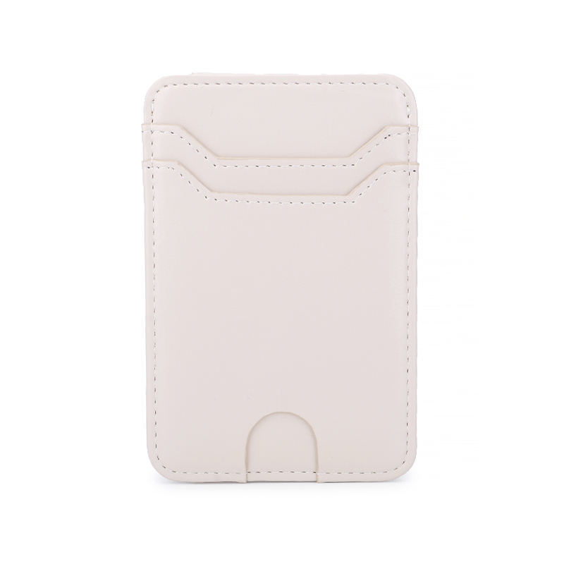 Women Men Pull Tab PU Leather Card Holders Case For Carrying Credit Cards