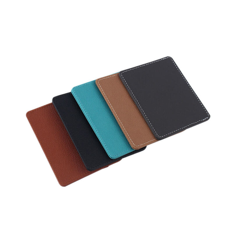 Lightweight High End PU Leather Card Case With Multiple Compartments Women Men Use