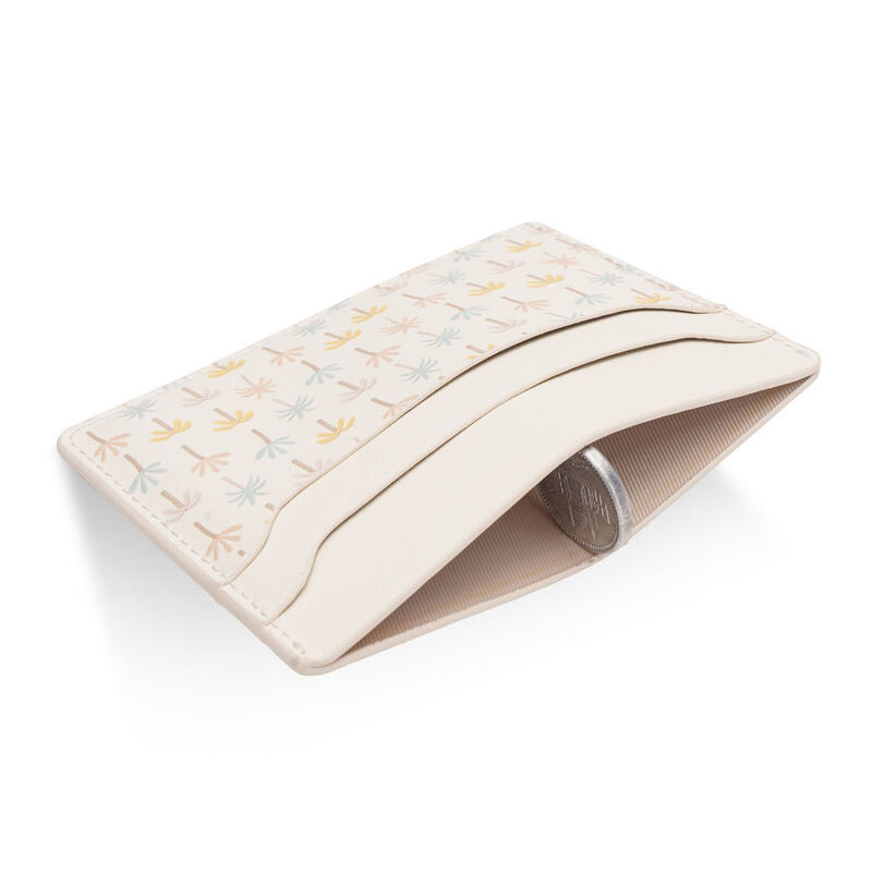 Slim Minimalist Leather Card Holders RFID Blocking Card Case Wallet Custom Logo