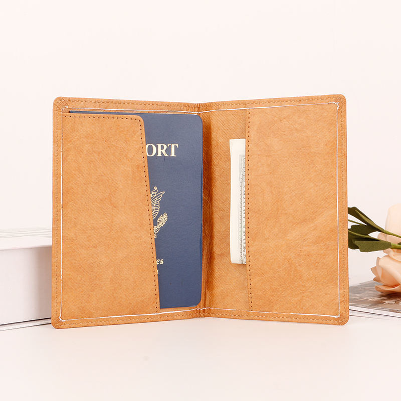 Custom Design PU Leather Passport Holders Rfid Blocking Travel Wallet Unisex Use