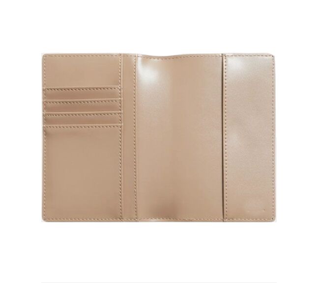 Genuine Saffiano Leather Passport Cover Luggage Tag Set Classic Design Waterproof