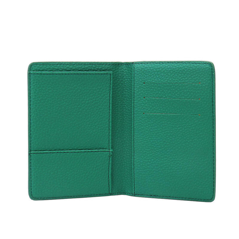 PU Leather Multi Pocket Travel Organizer Passport Slot Card Holder Cash Ticket Storage