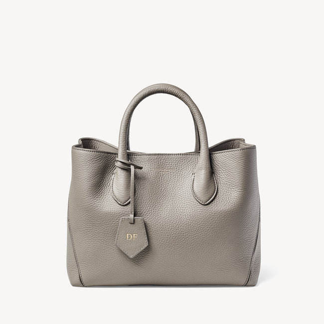 Luxury Style Genuine Leather Suitcase Tags Custom Size Leather Bag Tags