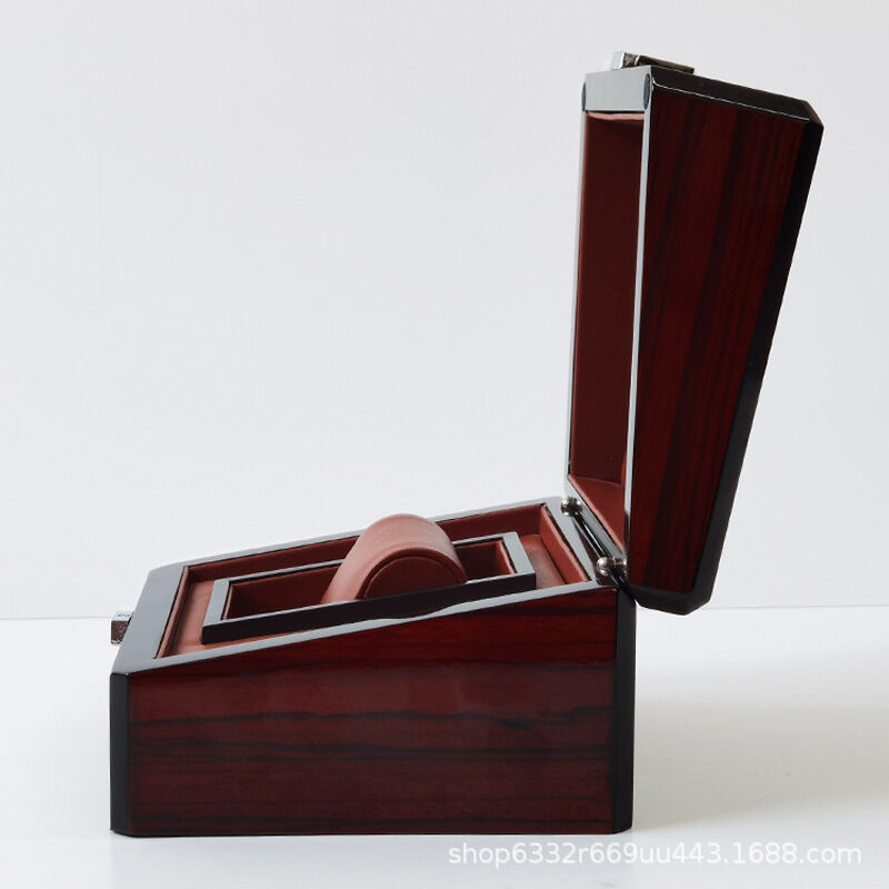 High end watch box factory direct sales piano lacquer wooden box packaging box elegant jewelry box gift packaging customization