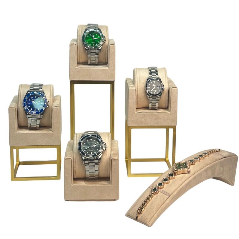 Rolex metal watch display window, live streaming props, display stand, storage rack, watch holder, high-grade gray display rack