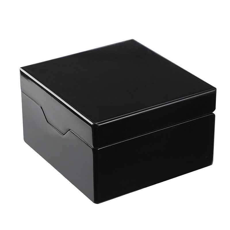 Watch Box Wholesale Window Opening PU Customized Rectangular Jewelry Packaging High end Paint Packaging Box Storage Box Gift Box