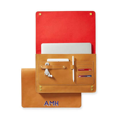 Túi đựng laptop đa năng cho doanh nghiệp, ốp da bảo vệ laptop có ngăn đựng thẻ